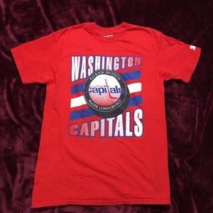 Vintage 1991 Made In USA Capitals Hockey Tee